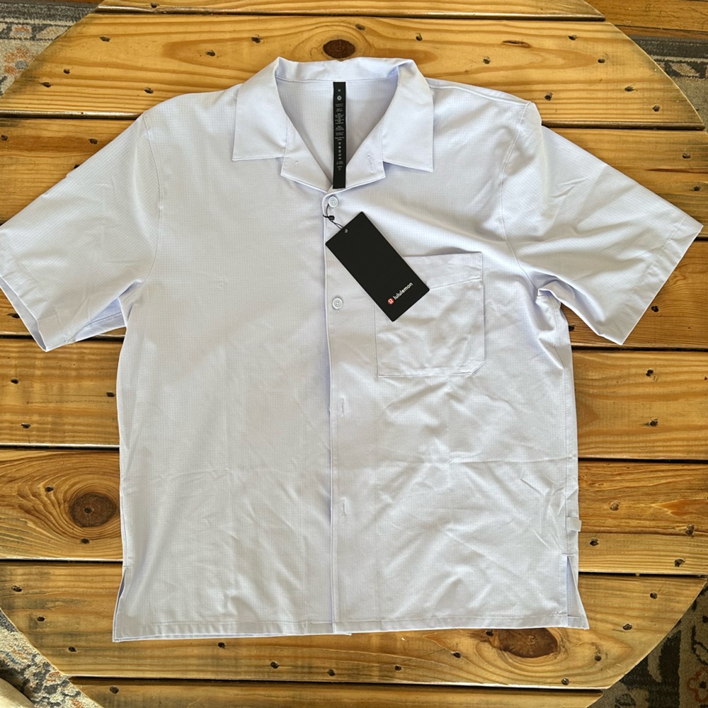 NWT LULULEMON AIRING EASY CAMP-COLLAR SHIRT